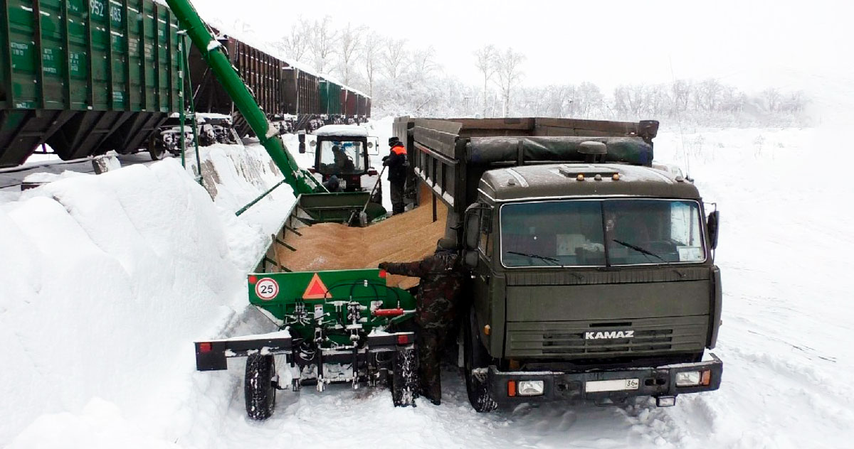 Автомобильные перегрузчики зерна Liliani