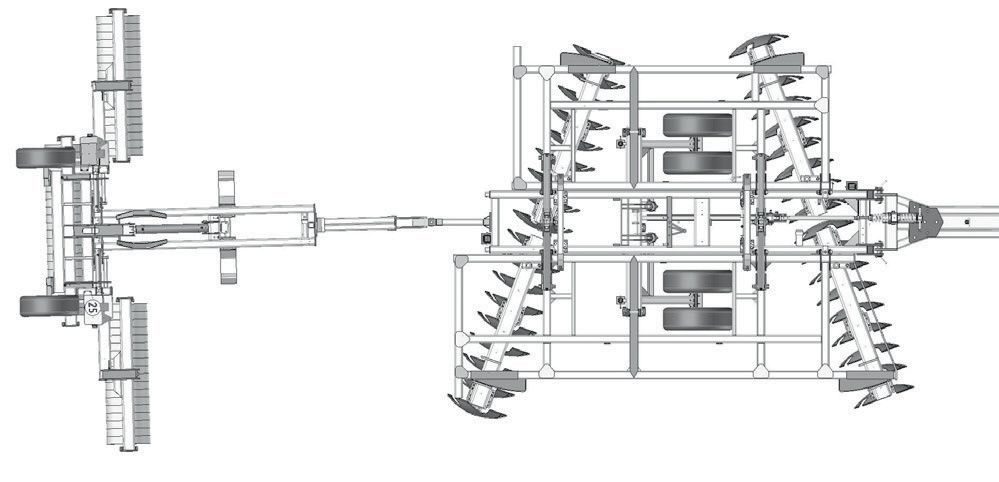 V-образная дисковая борона APVRS 810